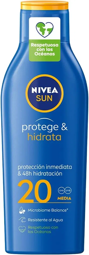 Солнцезащитный лосьон Nivea SPF 20, 0.2 кг Nivea Sun