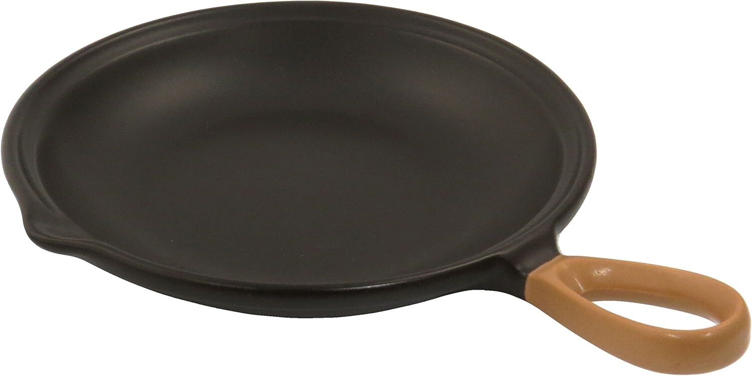 

Banko Ware 04943 Сейф для духовки и микроволновой печи, сковорода для одной руки, маленькая, Неаполь, Black (Black 19-3911Tcx)
