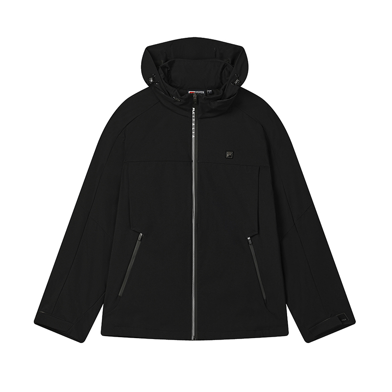 

FILA Белая куртка мужская черная, Jet Black