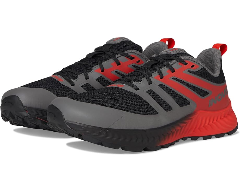 

Кроссовки inov-8 TrailFly, цвет Black/Fiery Red/Dark Grey