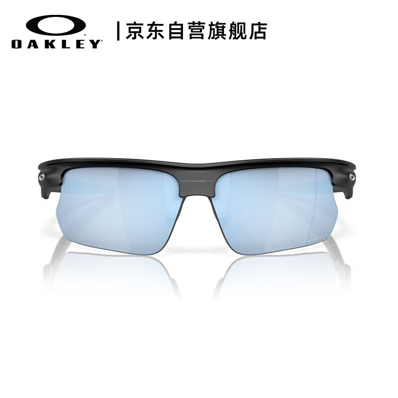 

Спортивные очки OAKLEY для бега на открытом воздухе, черный/голубой