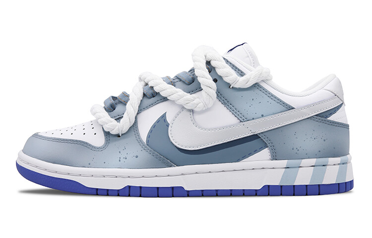 

Кроссовки Nike Dunk Skateboard Shoes Men Low-Top Blue, Синий, Кроссовки Nike Dunk Skateboard Shoes Men Low-Top Blue