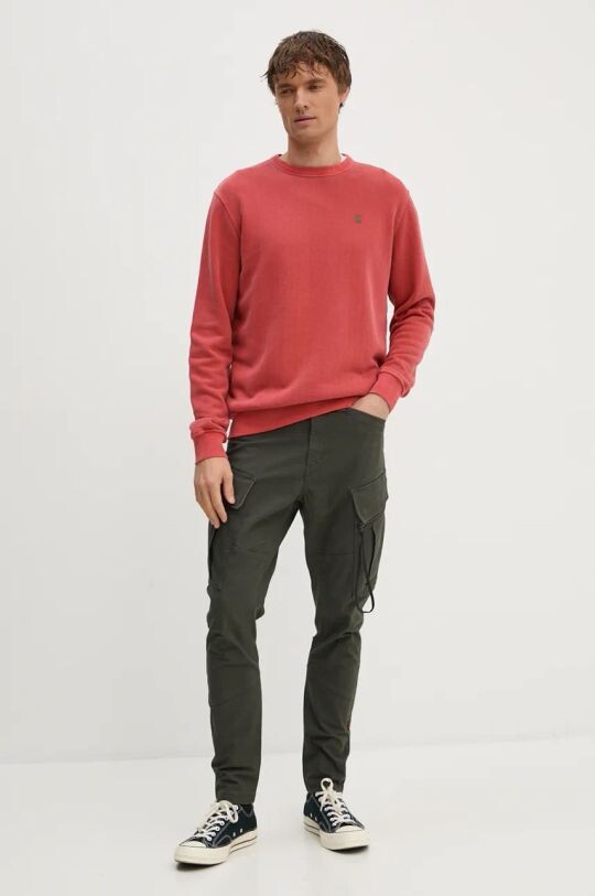 

Хлопковая толстовка G-Star Raw, красный