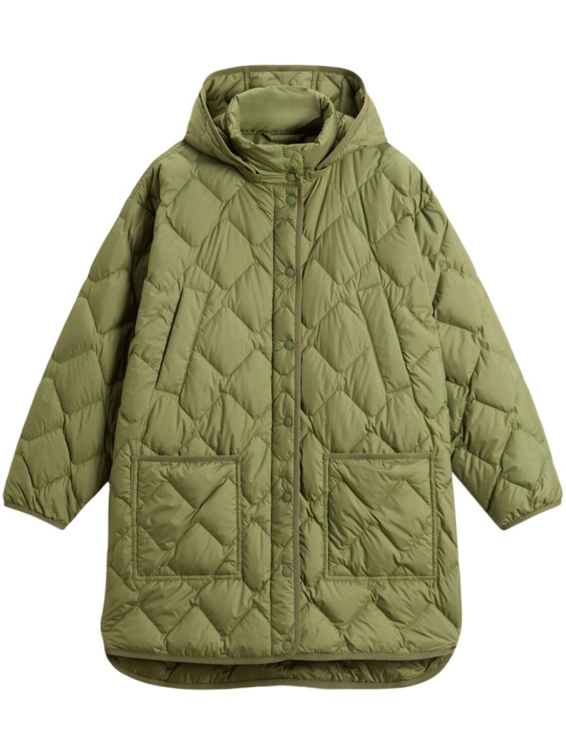 

Woolrich кейп Heritage, зеленый