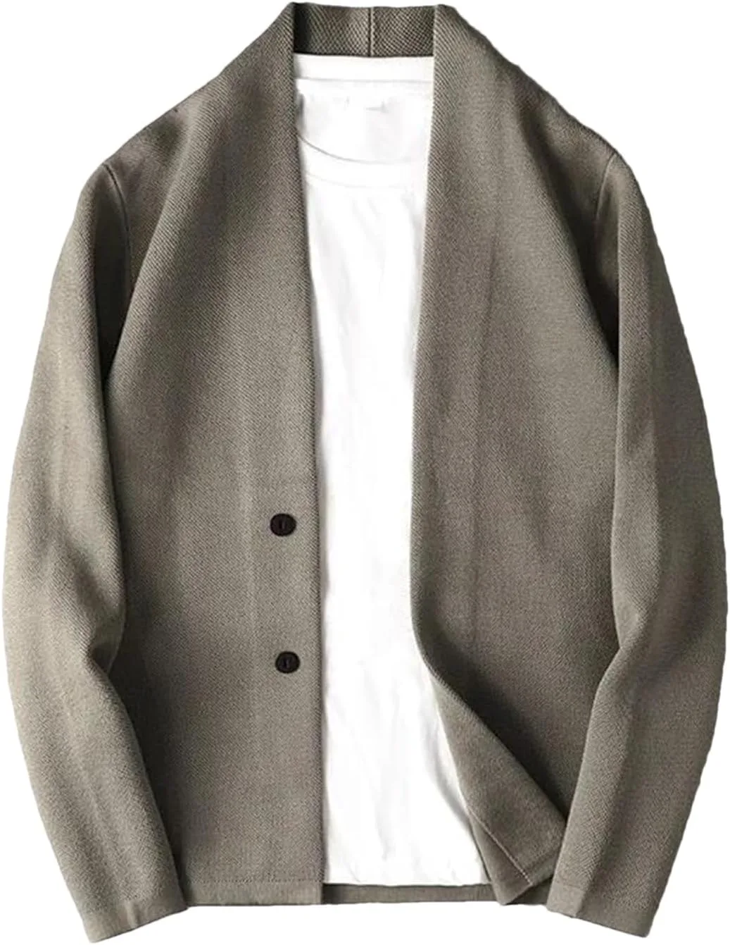 

Стильный офисный кардиган для мужчин Slim Fit V-образный вырез UIOKLMJH