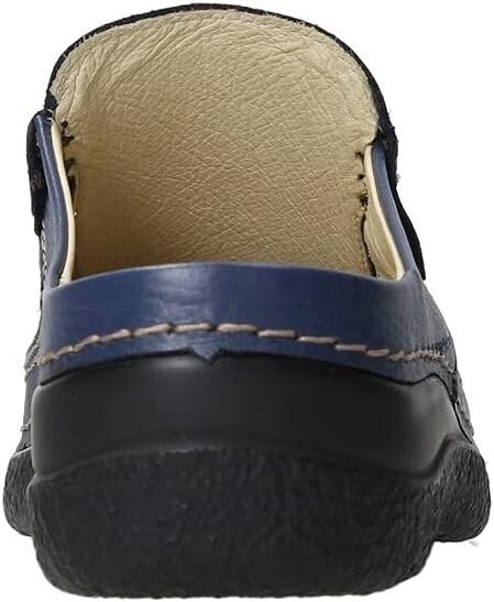 Лоферы Wolky Roll Slide, цвет Sky Blue Printed Leather — фото 4