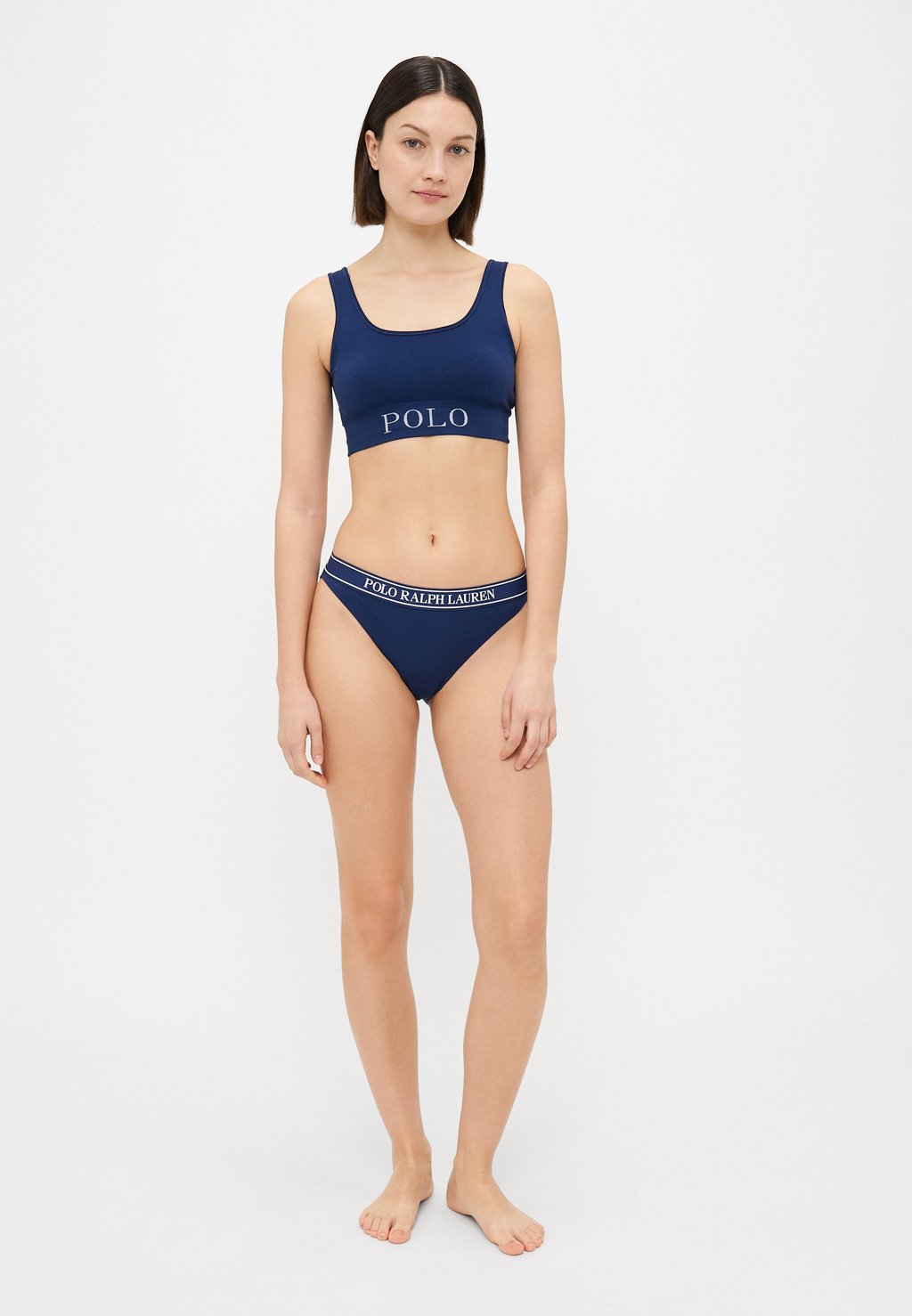 Бюстье SCOOP NECK Polo Ralph Lauren, темно-синий — фото 2