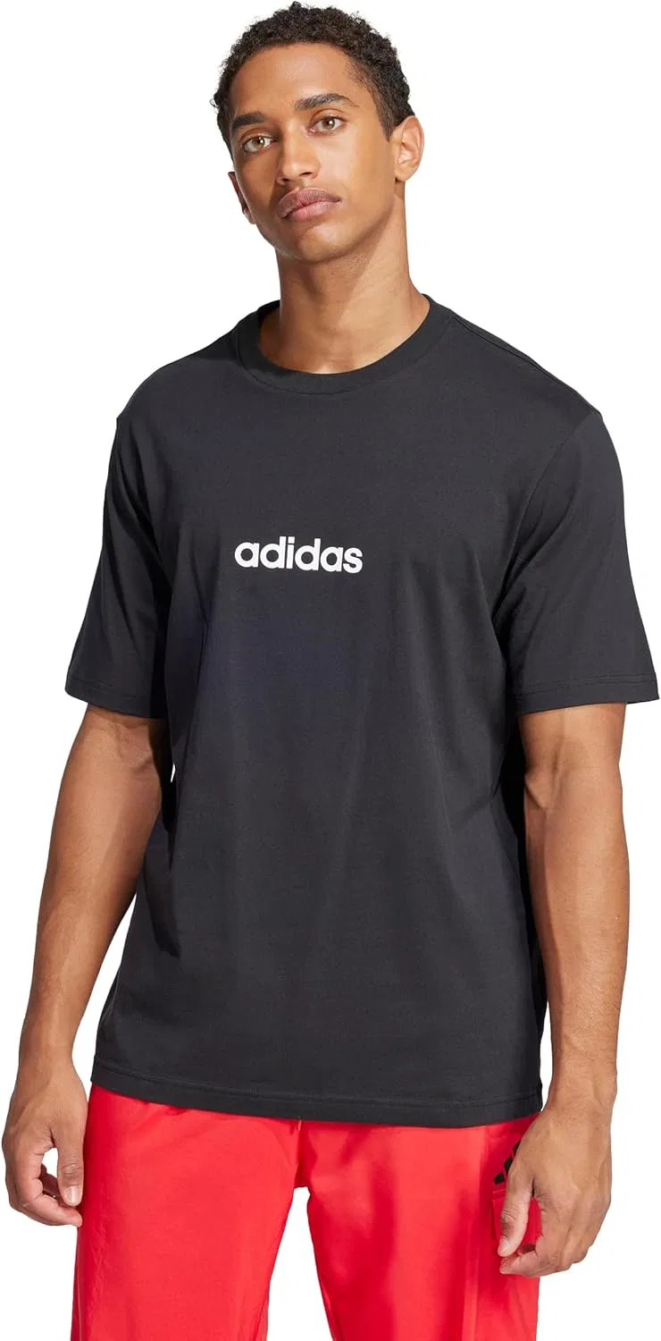 Футболка Active Regular Fit Adidas Originals, черный/белый