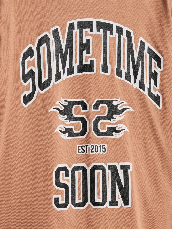Футболка Sometime Soon T-Shirt S/S Stshazel Mädchen, цвет CAFE AU LAIT — фото 3