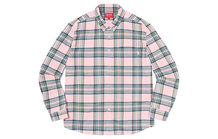 

Осень/Зима 2020 Рубашка Унисекс Supreme, розовый