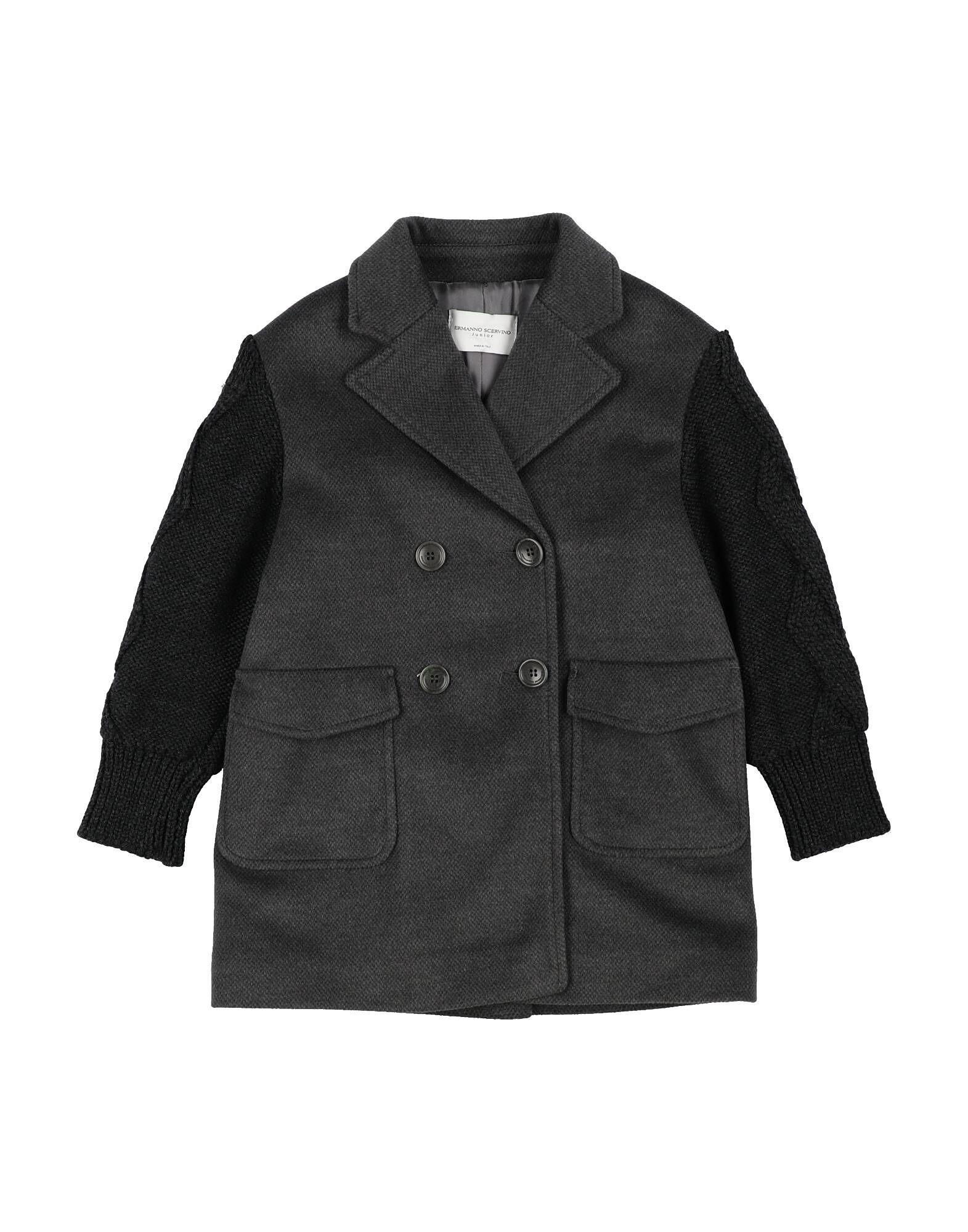 

Пальто для девочек Ermanno Scervino Junior, свинцовый