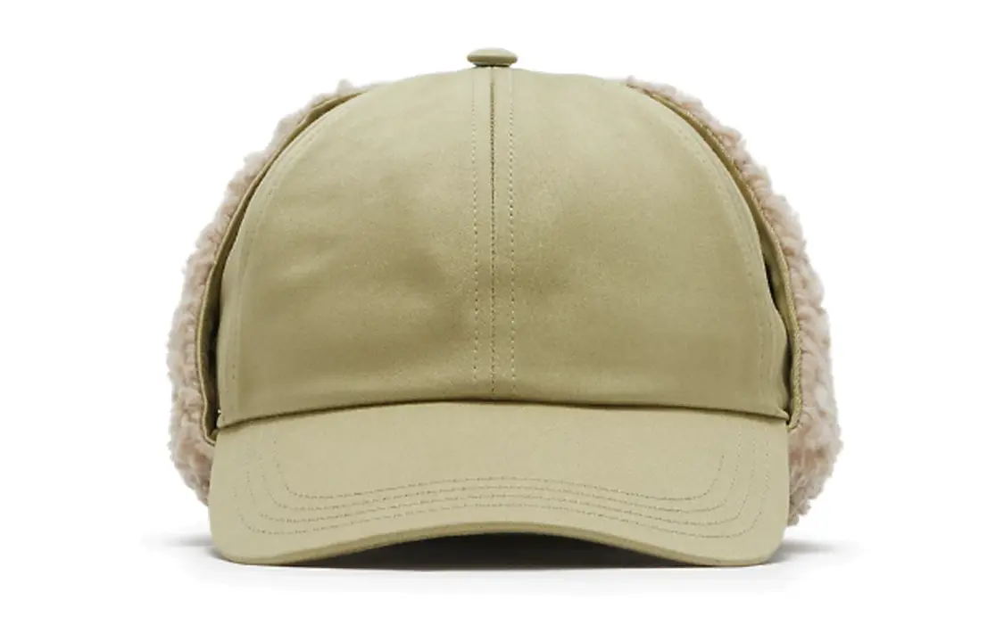 

Burberry Женская шапка-ушанка зеленого цвета