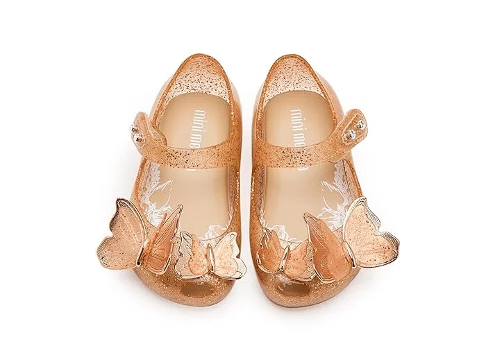 Сандалии детские Ultragirl Fly Iii Baby Mini Melissa, Beige Glitter — фото 3