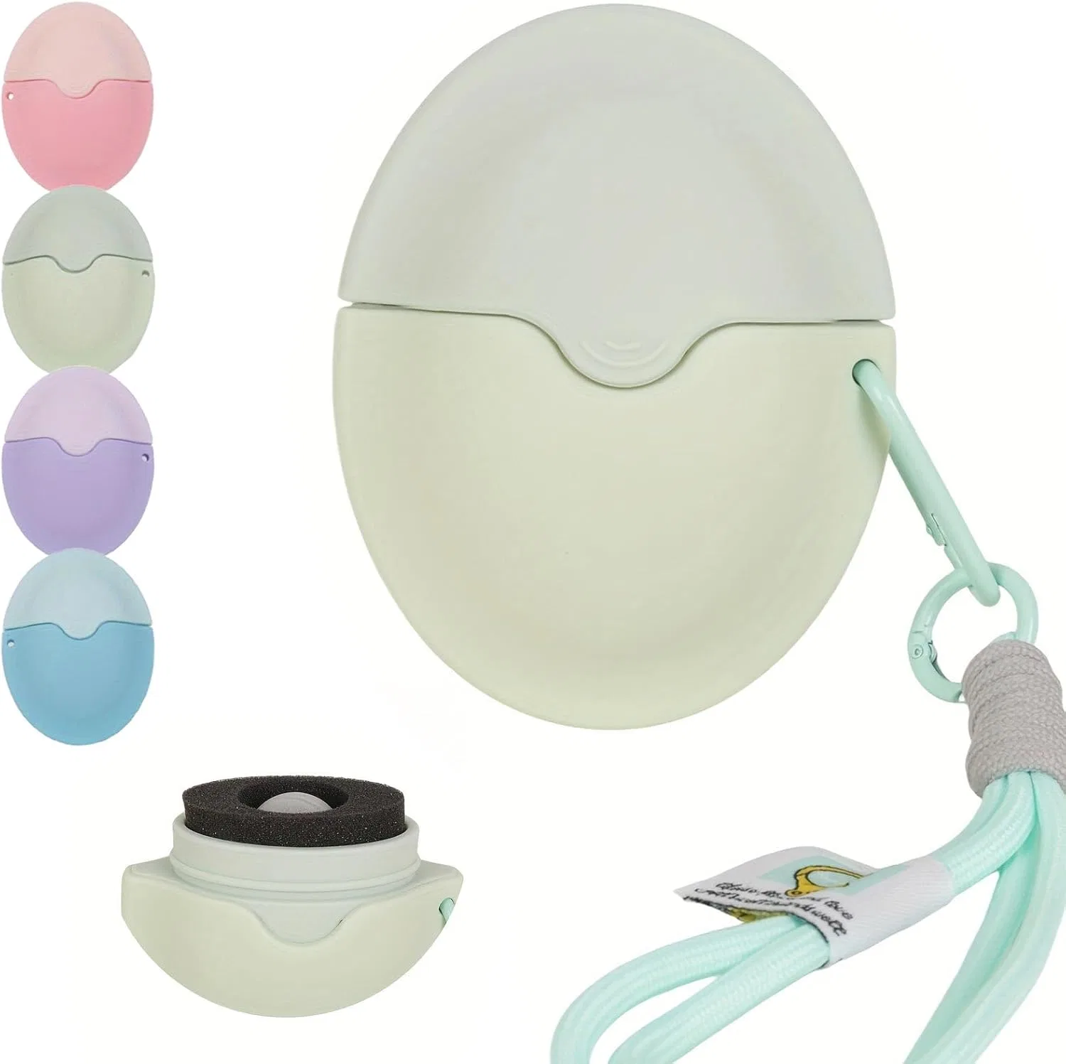 Солнцезащитный аппликатор Portable Sunscreen Applicator, зеленый, 55 мл