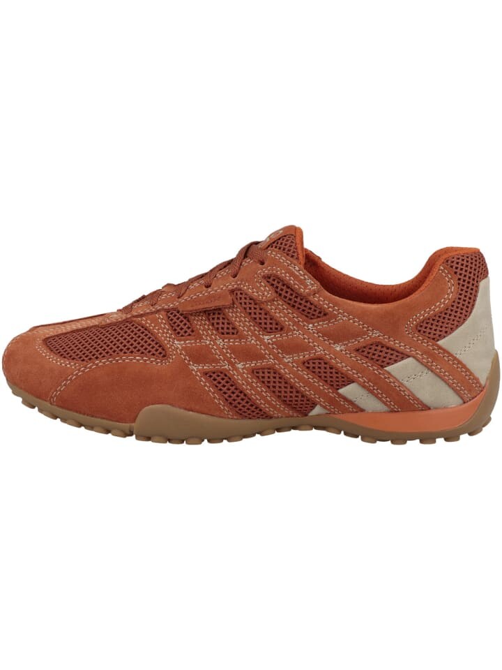 

Кроссовки на шнуровке Geox Sneaker low U Snake Original A, красный