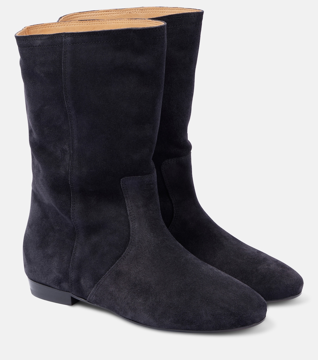 Замшевые ботильоны Stefa Isabel Marant, Faded Black