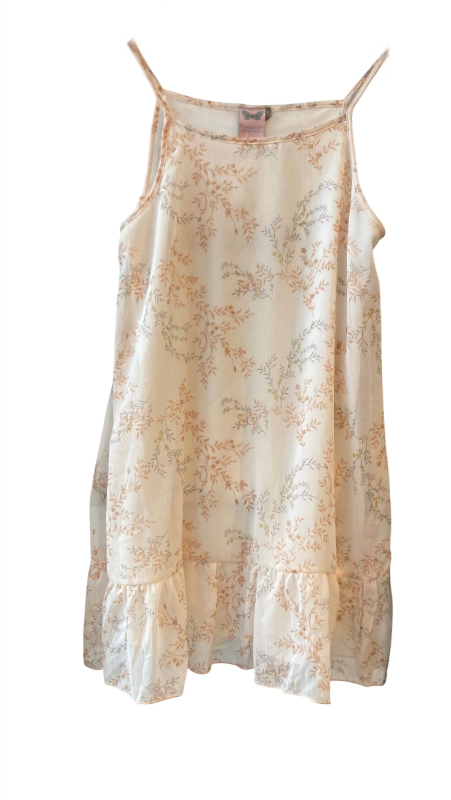 

Детское цветочное платье-комбинация в нежно-розовом цвете For All Seasons