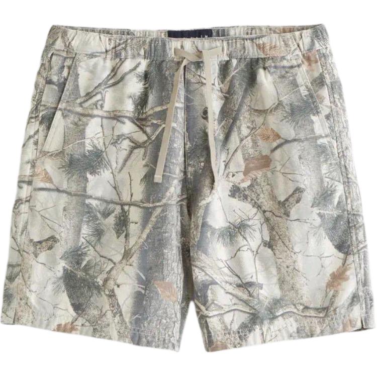 

Повседневные шорты мужские серые Abercrombie＆Fitch, серый