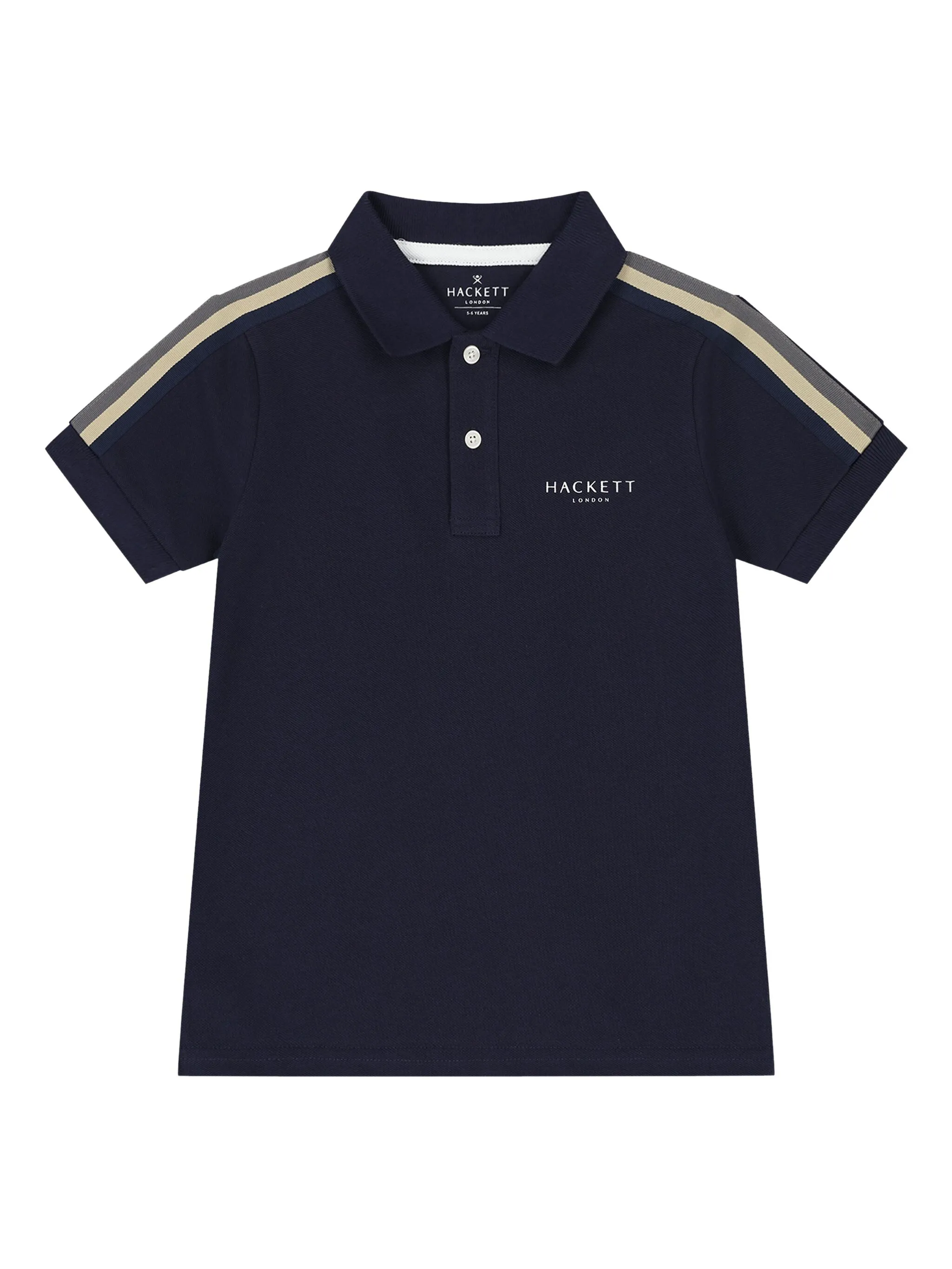 

Рубашка поло с логотипом Hackett Kids, синий