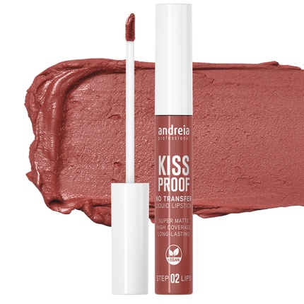 

Помада Андрея Professional Lips No Transfer Kiss Proof 05 Act Rouge, Vertbaudet