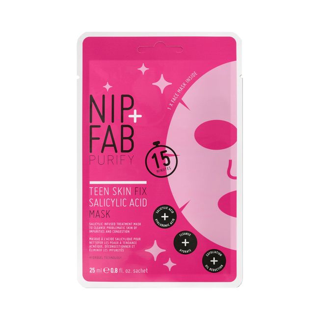 

Маска для лица с салициловой кислотой Nip+Fab Purify Teen Skin Fix Nip Fab, 25 мл