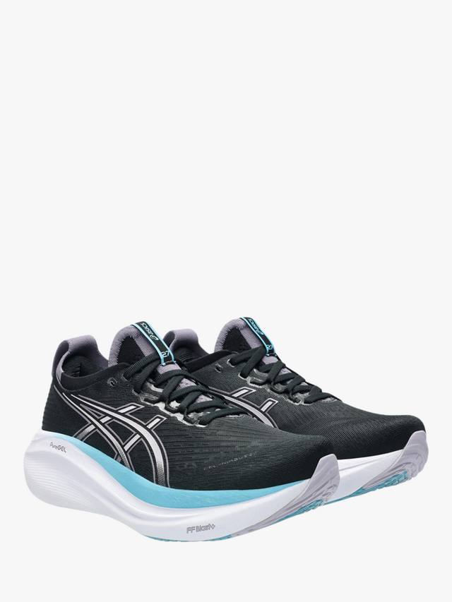 Женские беговые кроссовки GEL-NIMBUS 27 ASICS, Black/Dusk Violet — фото 3