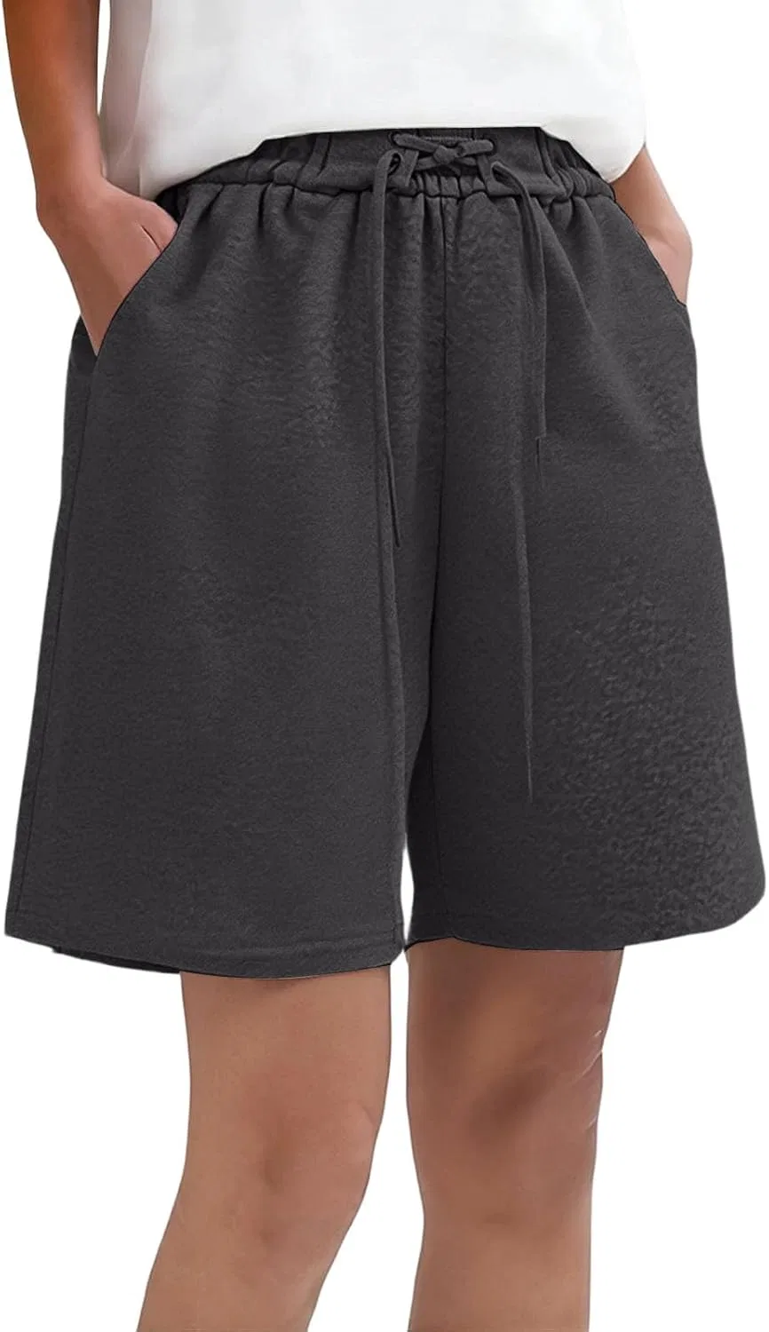 Шорты для бега женские, Bermuda, Dark Gray