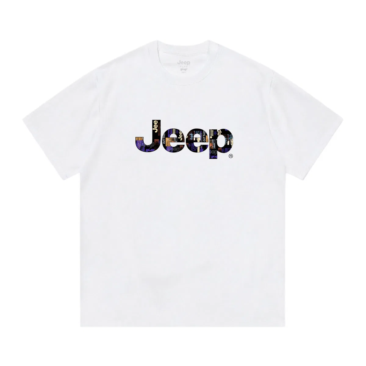 Футболка детская с круглым вырезом Jeep Sky Pink — фото 4