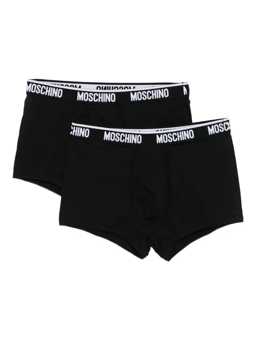 

Боксеры с логотипом (упаковка из двух шт.) Moschino, черный