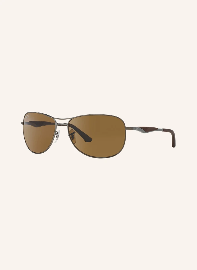 

Солнцезащитные очки rb3519 Ray-Ban, коричневый