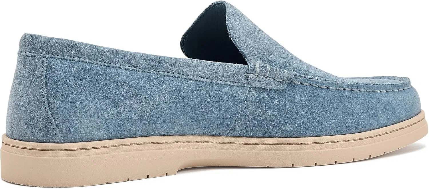 Лоферы с замшевым верхом Cole Haan, Dusty Blue Suede/Ivory — фото 3