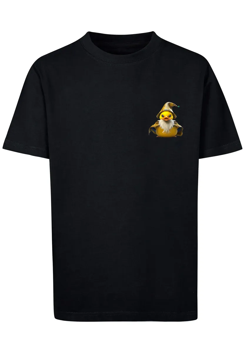 

F4NT4STIC Футболка "Rubber Duck Wizard TEE UNISEX", принт, черный