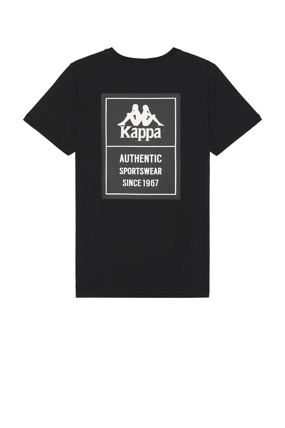 

Аутентичная футболка novo от Kappa, black & white
