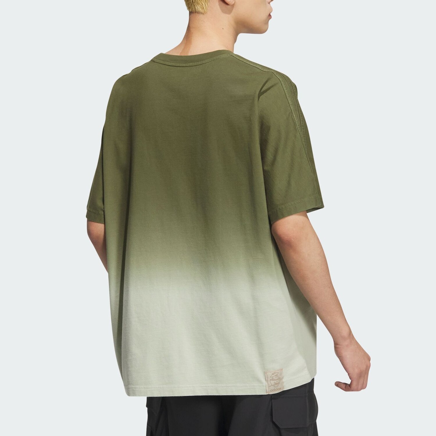 Футболка TOC унисекс Wild Pine/Halo Green Adidas Originals, зеленый — фото 3