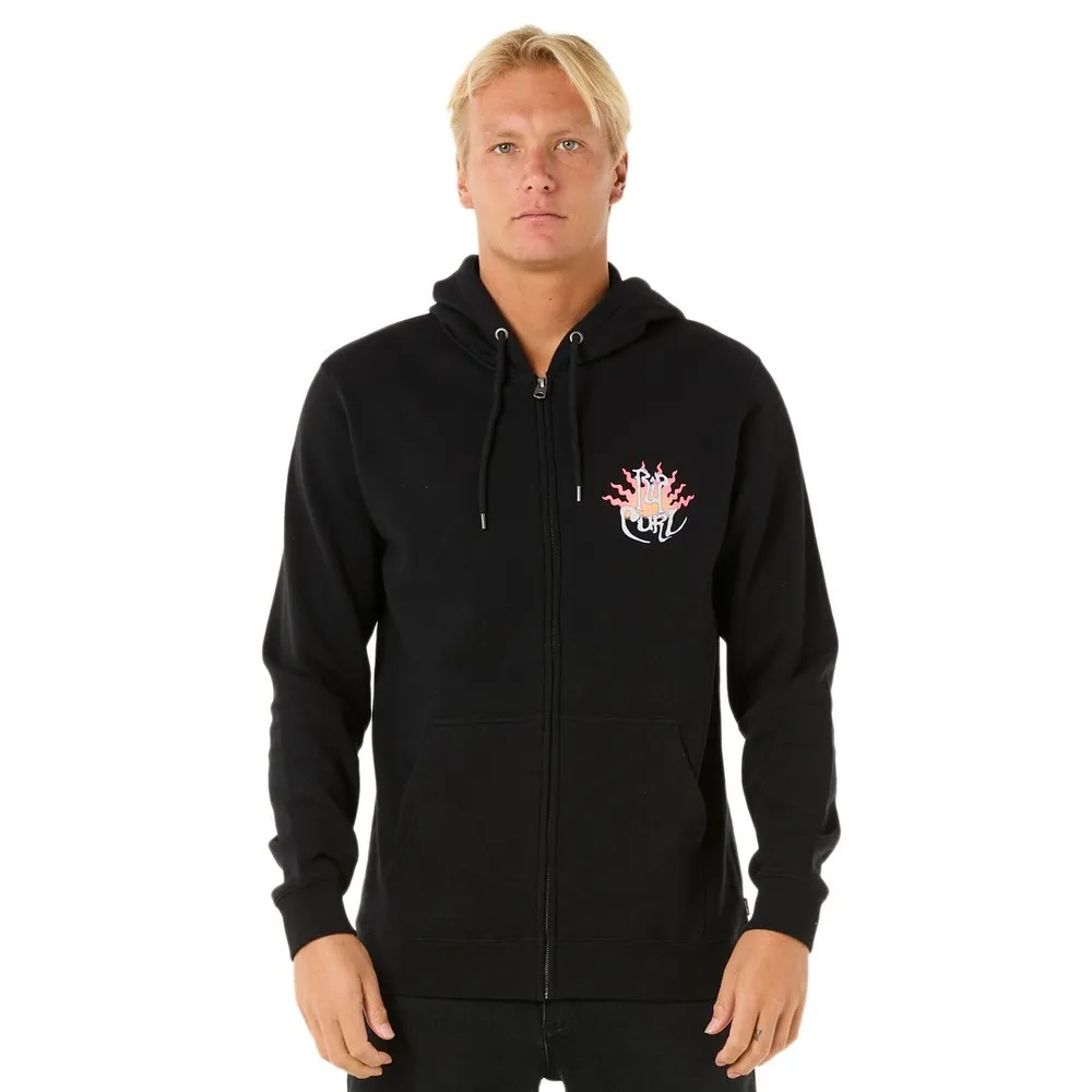 

Толстовка Rip Curl Dazed full zip, черный
