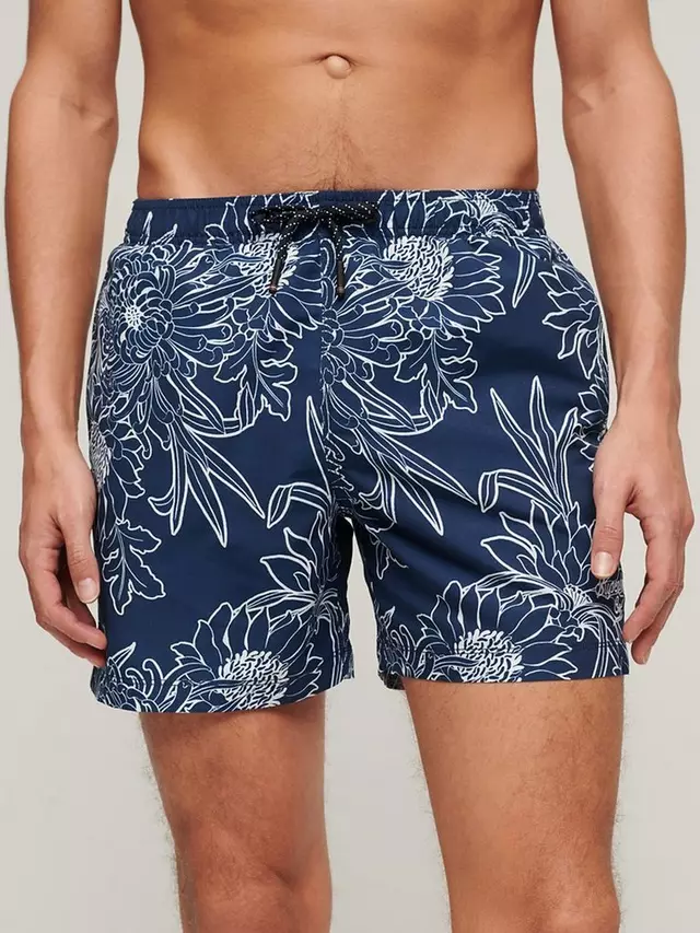 

Шорты для плавания Superdry Printed 15", цвет chrysanthemum