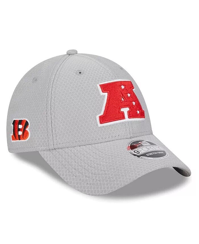 

Мужская серая регулируемая кепка Cincinnati Bengals 2024 Pro Bowl 9FORTY New Era, серый