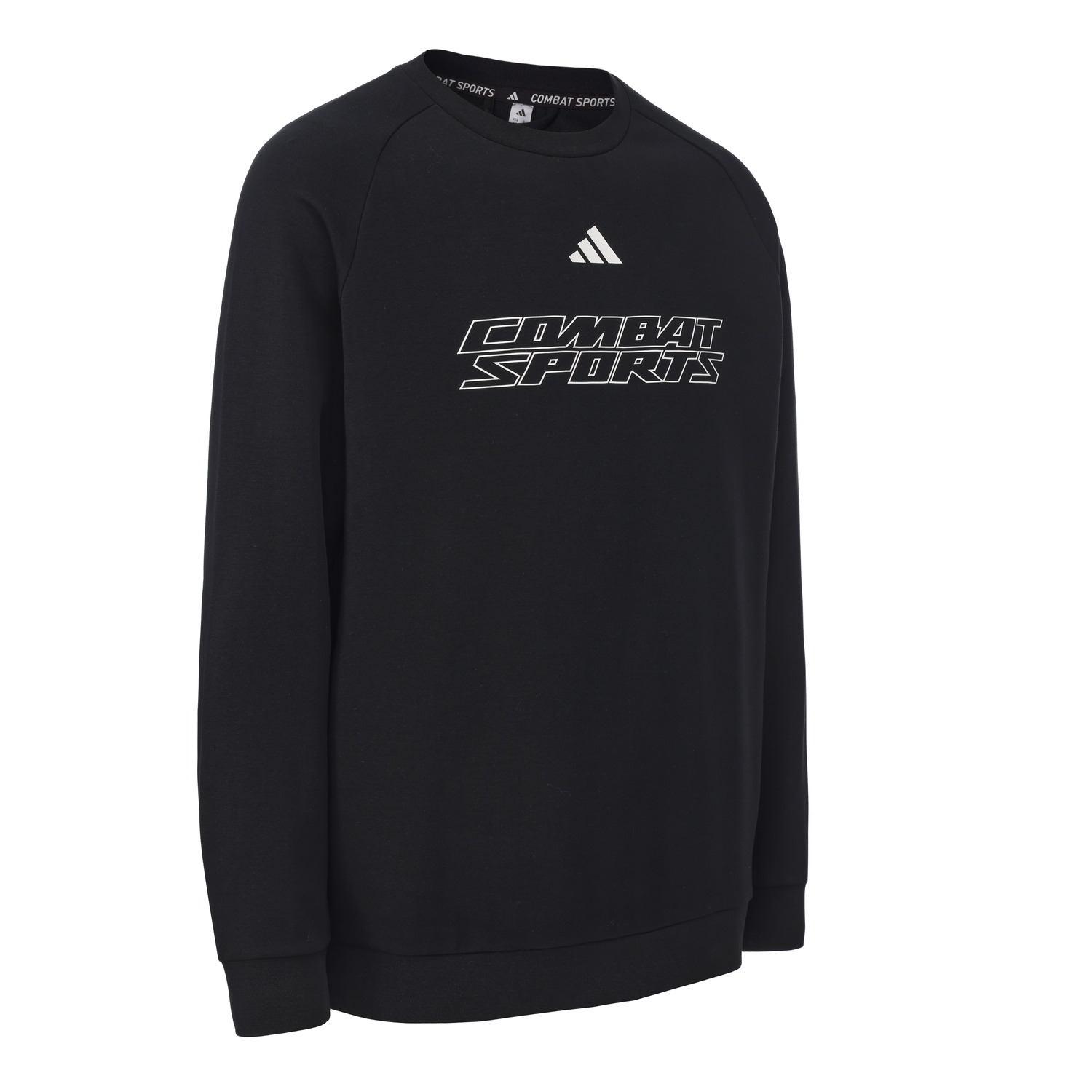 Adidas Толстовка унисекс, черные, с круглым вырезом, средней толщины, стандартного размера — фото 3