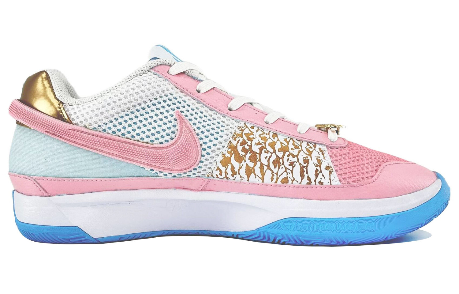 

Баскетбольные кроссовки Nike Ja 1 унисекс, White/Pink