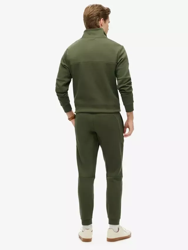 Спортивные брюки-джоггеры Tech Tapered, темно-зеленый цвет мха Superdry — фото 4
