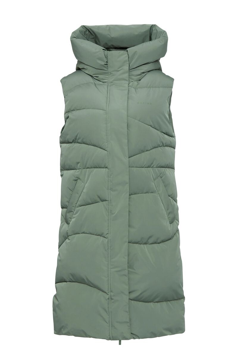 

Утепленный жилет MAZINE Wanda, цвет sea green