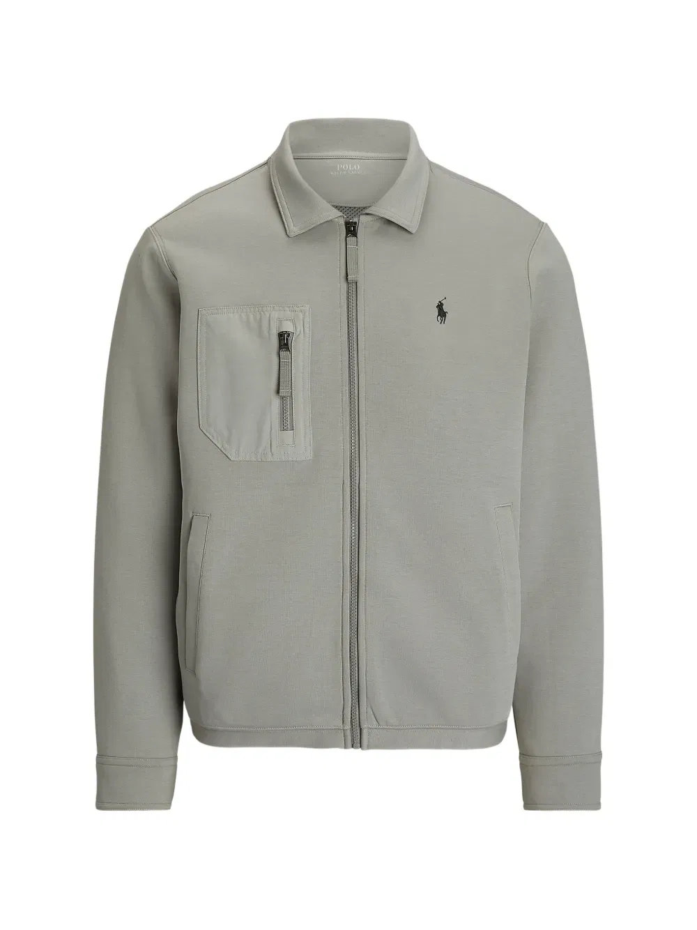 Куртка-рубашка на молнии Polo Ralph Lauren, серый