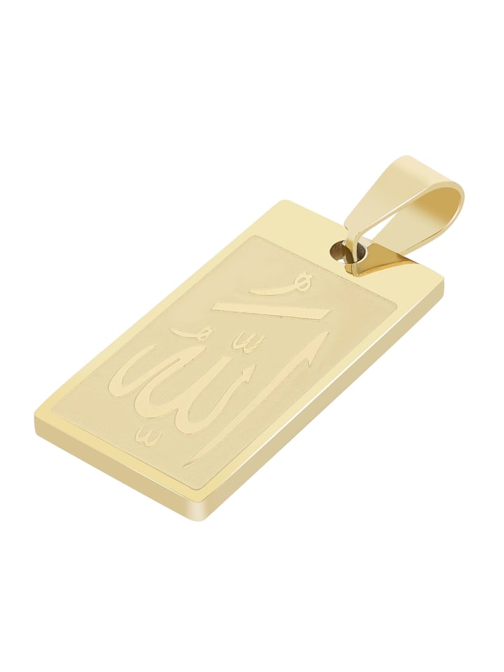 

Adeliás Универсальный кулон из нержавеющей стали в золотом исполнении