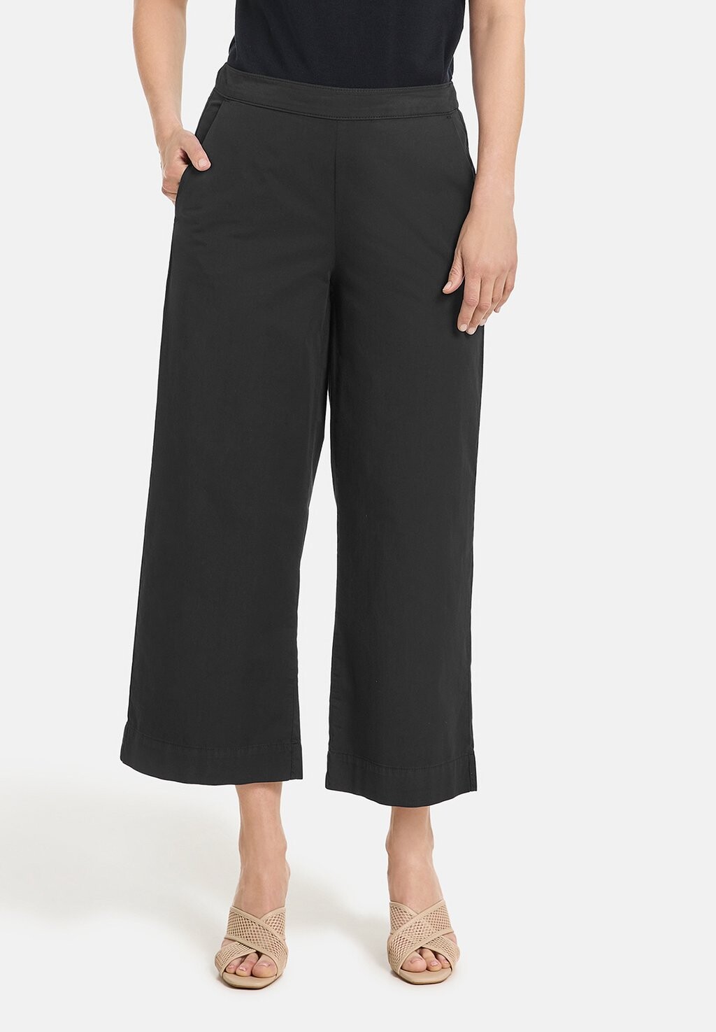 

Брюки FREIZEIT E MIT RÜCKSEITIGEM DEHNBUND Gerry Weber, черный