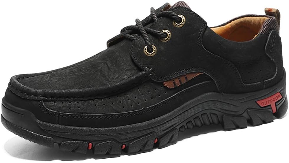 

Мужские кроссовки CERYTHRINA из кожи, легкие, дышащие, повседневные, без шнуровки, с шнуровкой, лоферы для бизнеса, работы и офиса, черный