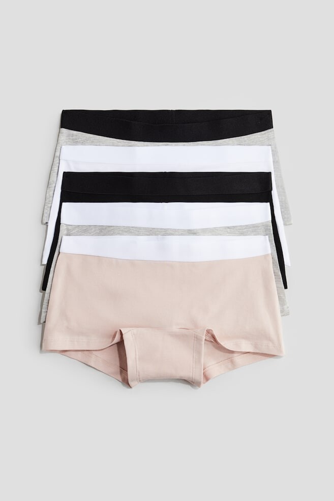 

Упаковка из 5 хлопковых трусов-боксеров H&M, мультиколор