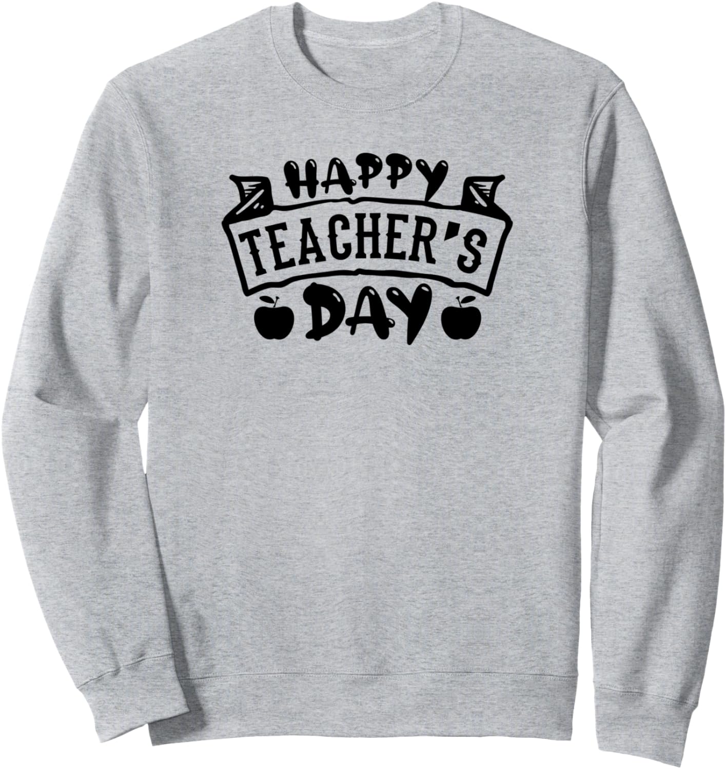 

Забавная толстовка для учителя Happy Teacher'S Day, серый