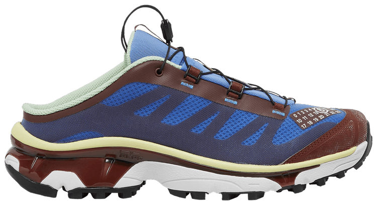 

Кроссовки Salomon MM6 Maison Margiela x XT-4 Mule 'Ultramarine Rum Raisin', синий