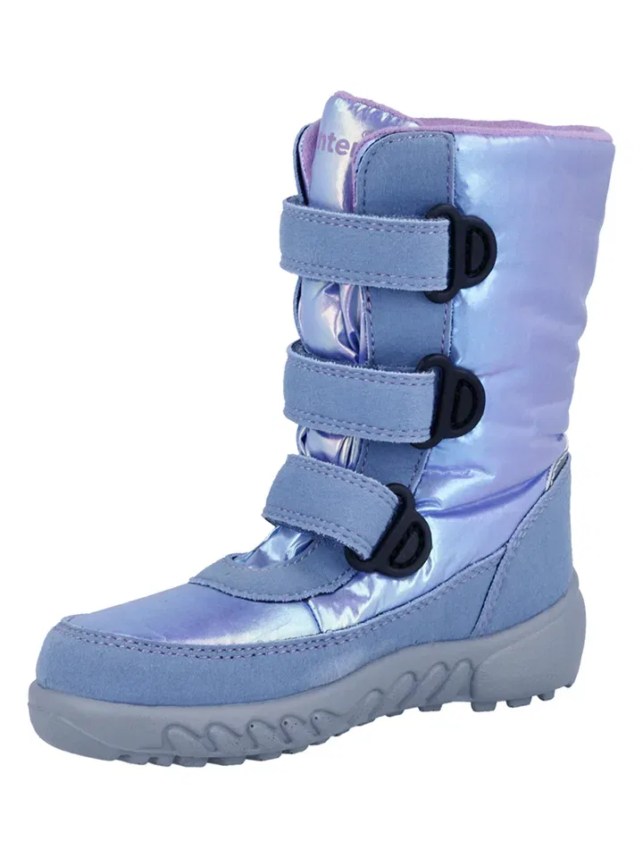 Сапоги зимние, дышащая мембрана, Richter Shoes, светло-синий — фото 3