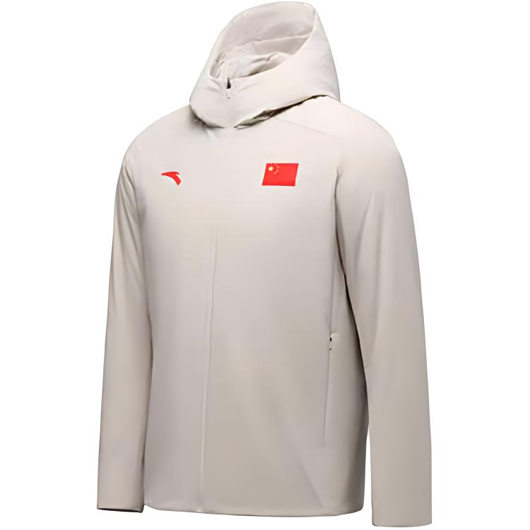

Anta Sports Life Collection Пуховик Мужской Белый Известняк, Мел